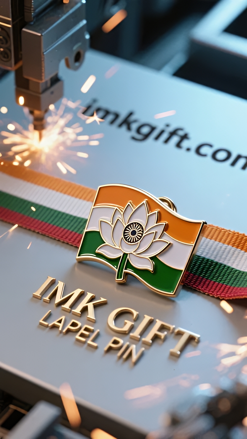 in981-त-र-ग-ध-वज-स-पव-त-र-कमल-क-ख-लन-तक-बैज़ 徽章(Badge / Emblem) 图3张